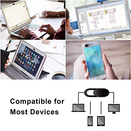 ls lapster Lapster Laptop Camera Cover Webcam Cover Slider, Ultra Thin Slide Blocker for All Laptop PC Tablet (Pack of 10 pcs) - Image 4