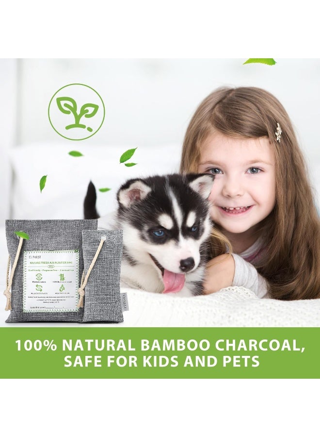 CLEVAST 14 Pack Activated Bamboo Charcoal Air Purifying Bags - Image 5