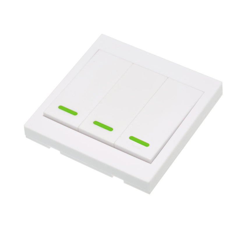 Wireless Remote Transmitter Sticky RF Intelligent Smartswitch for Home Living Room Bedroom 433MHZ 86 Wall Panel   Switches - Image 5