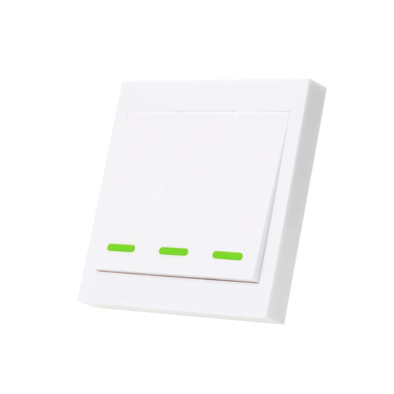 Wireless Remote Transmitter Sticky RF Intelligent Smartswitch for Home Living Room Bedroom 433MHZ 86 Wall Panel   Switches - Image 2