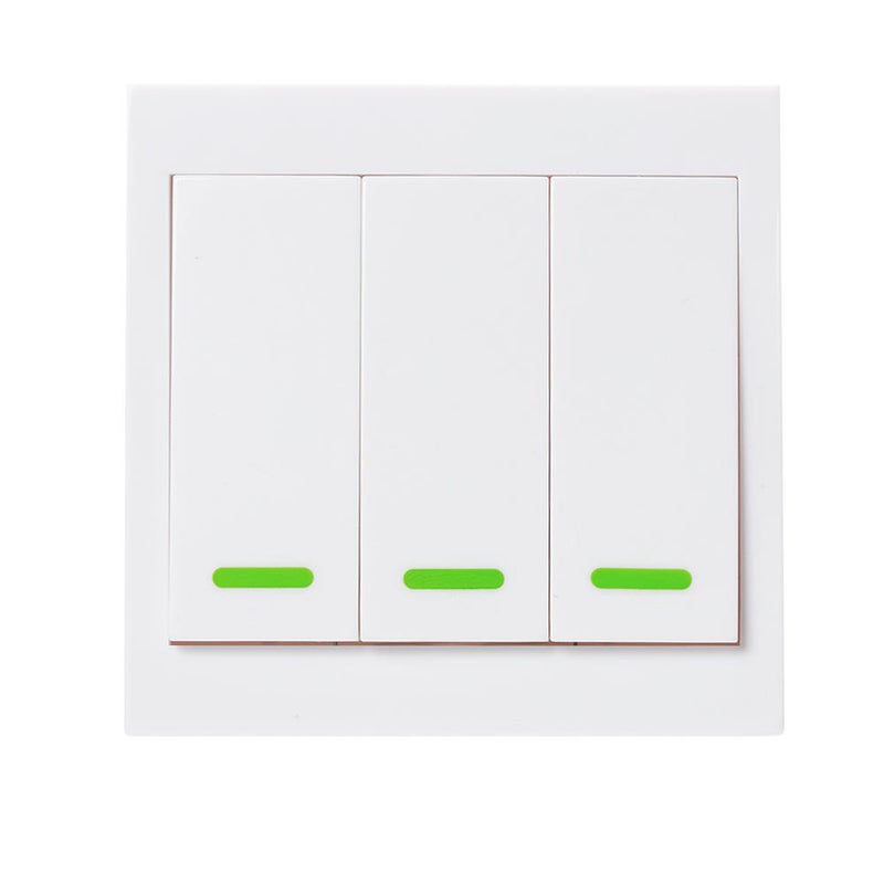 Wireless Remote Transmitter Sticky RF Intelligent Smartswitch for Home Living Room Bedroom 433MHZ 86 Wall Panel   Switches - Image 1