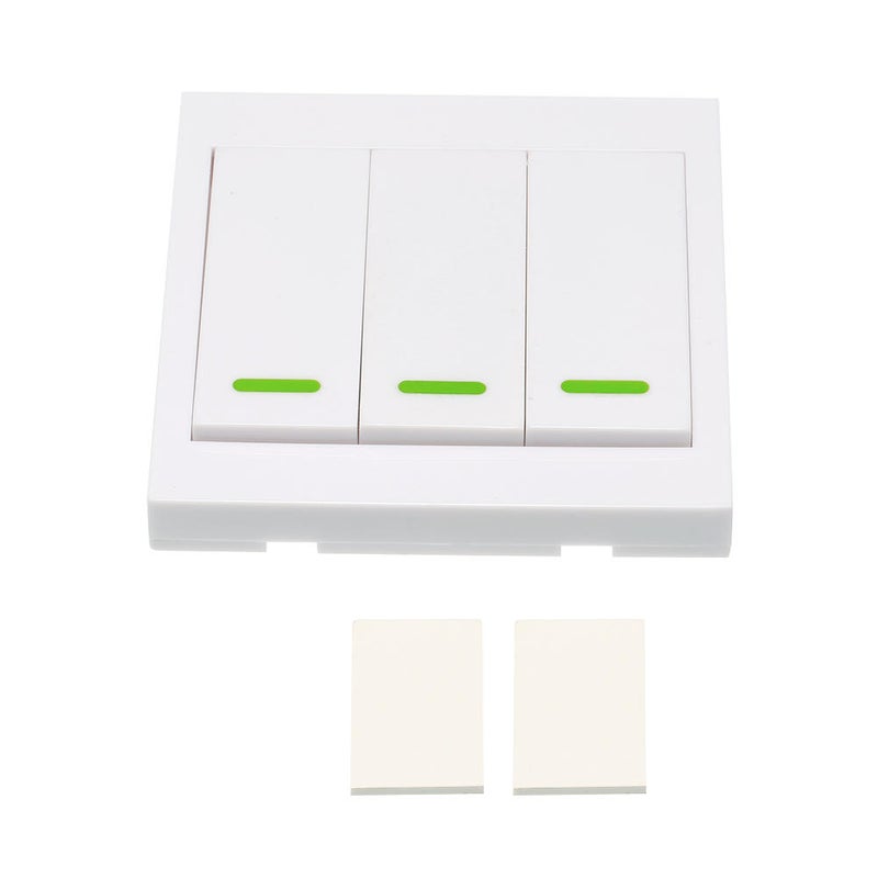 Wireless Remote Transmitter Sticky RF Intelligent Smartswitch for Home Living Room Bedroom 433MHZ 86 Wall Panel   Switches - Image 4