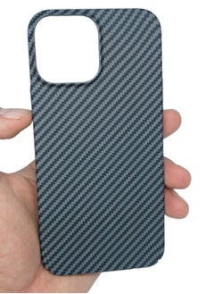 Blue Sky Case for iPhone 12 Pro Max Carbon Fiber Texture Ultra Light Ultra Thin Protective Shockproof Case Cover Compatible with iPhone 12 Pro Max  - Image 3