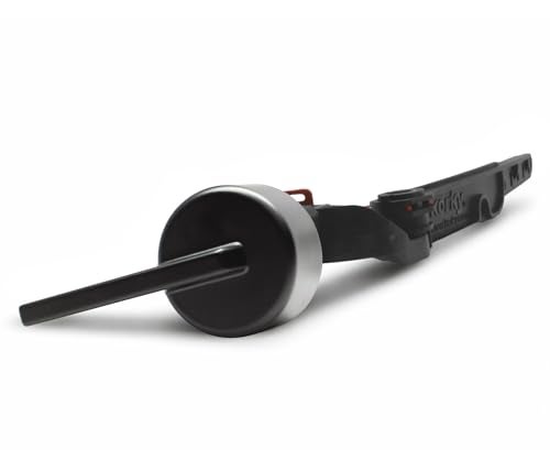 Korky StrongARM Metal Toilet Handle and Lever Universal to Fit Front Angled Side Left and Right Mount Toilets Contemporary Style in Matte Black - Image 1