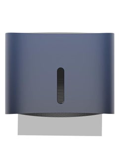 KASTWAVE Commercial Paper Towel Dispenser Wall Mount Paper Towel Holder Large Capacity C Fold Hand Towel Dispenser Bathroom Tissue Dispenser (Blue)  - Image 1