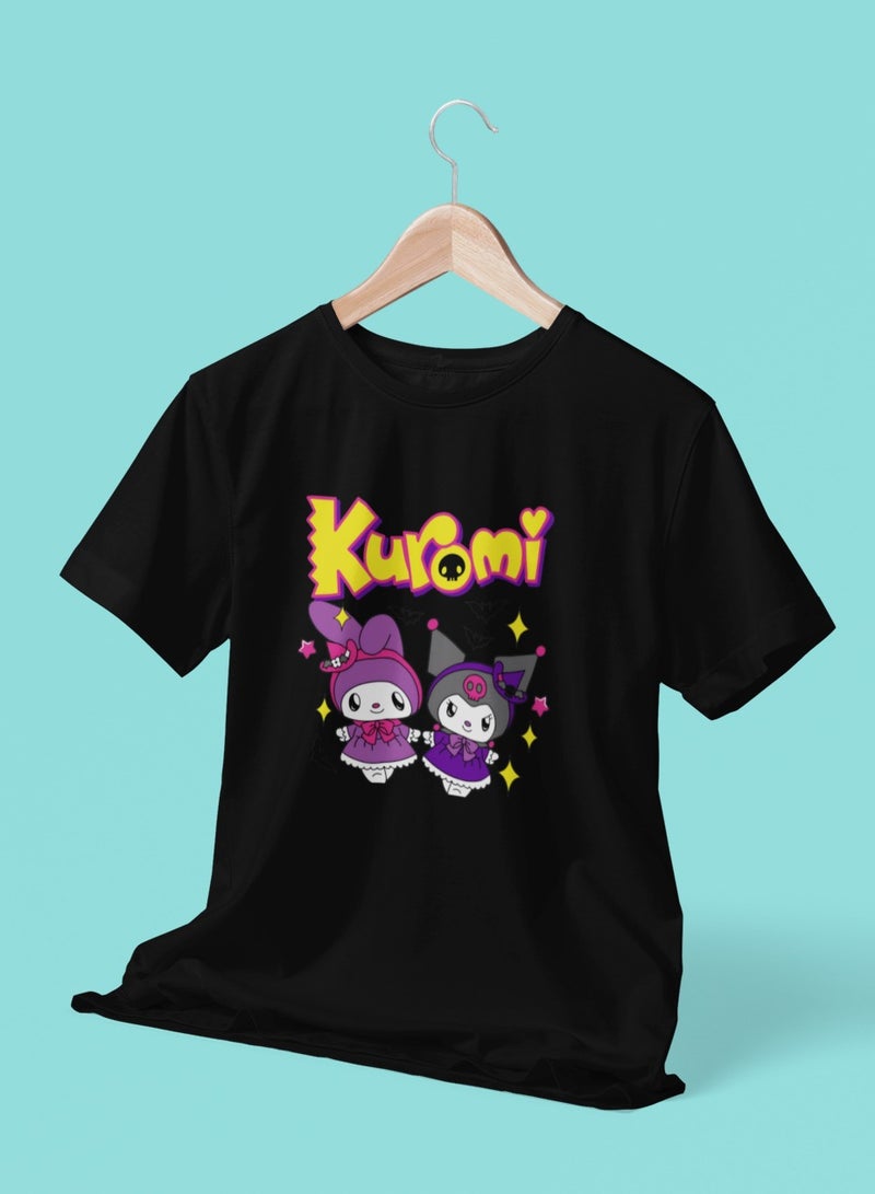 ZOOM Kuromi With My Melody T-Shirt Design For Kids