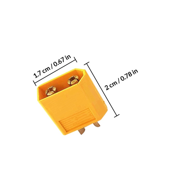 📦 موصلات ذكر وأنثى للتيارات العالية متينة وسهلة اللحام - Image 2