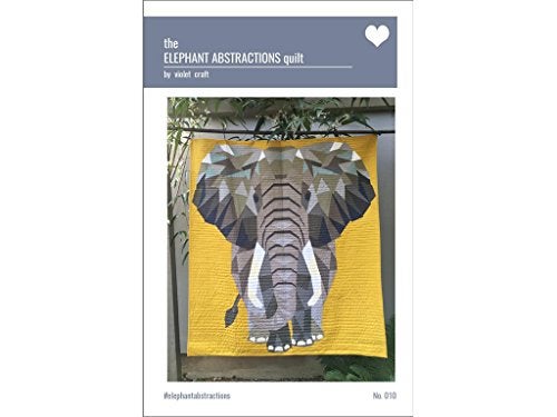 Violet Craft Abstractns Elephant Abstractions Quilt Ptrn, Pattern (VCR010) - Image 2