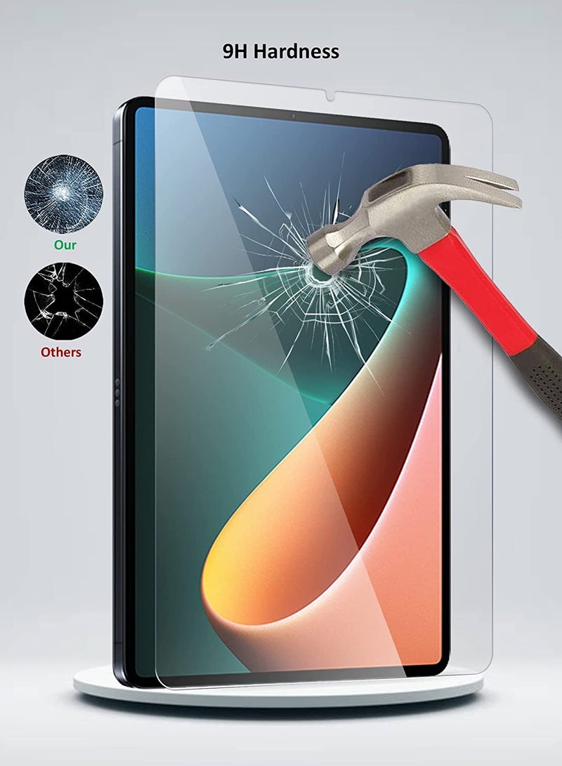 Wtech Premium Series Curved Edges Tempered Glass Screen Protector For Xiaomi Pad 5 / Pad 5 Pro Clear - Image 5