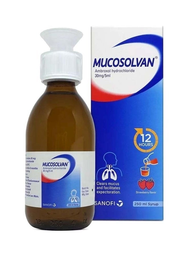 شراب أمبروكسول هيدروكلوريد 30 ملغ/5 مل