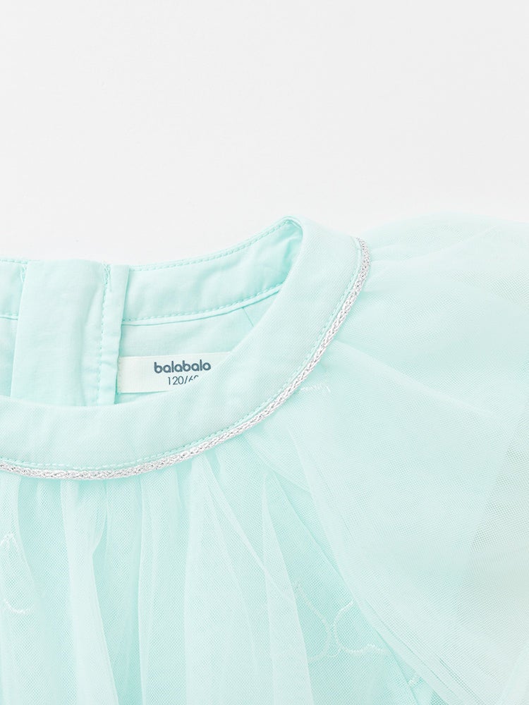 بالابالا فستان تل بتطريز للبنات - Image 3