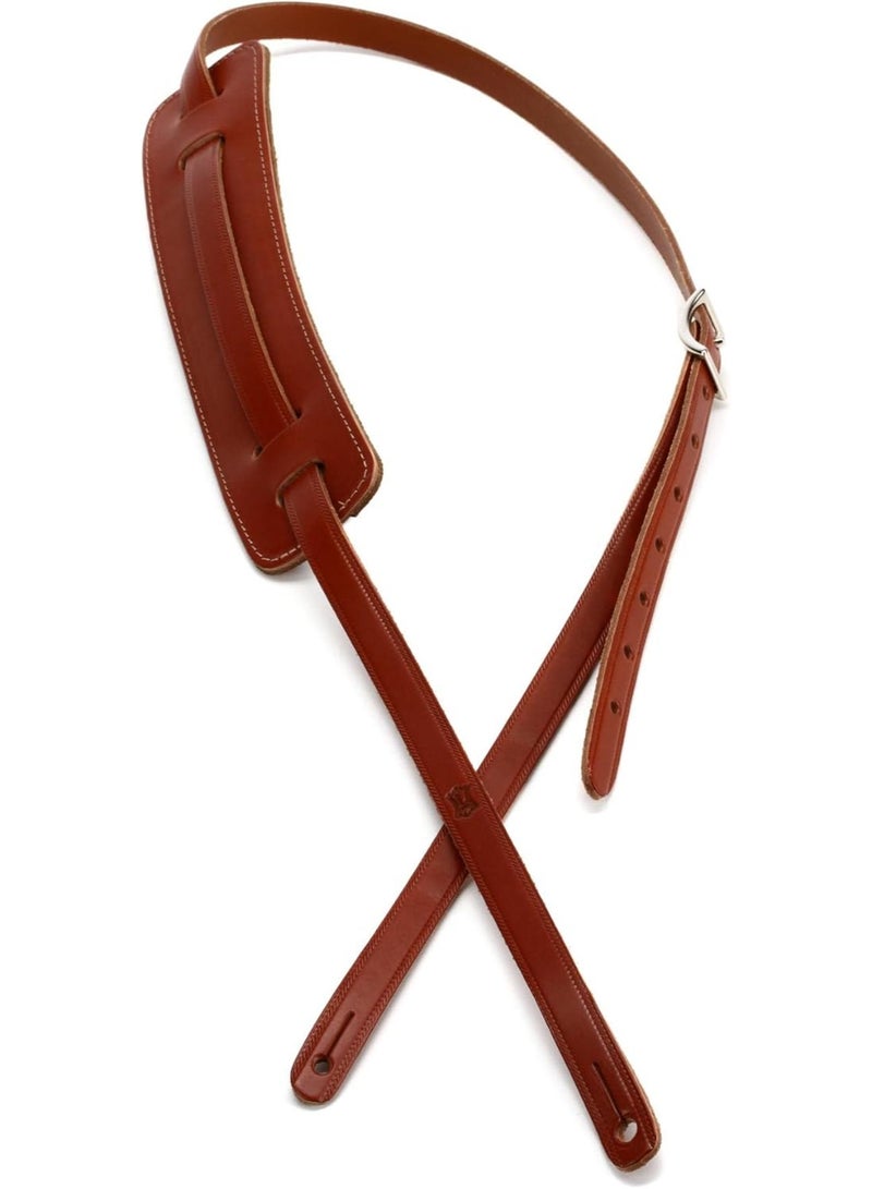 Levy's Leathers 50's Style "RnR" Leather Strap,Walnut