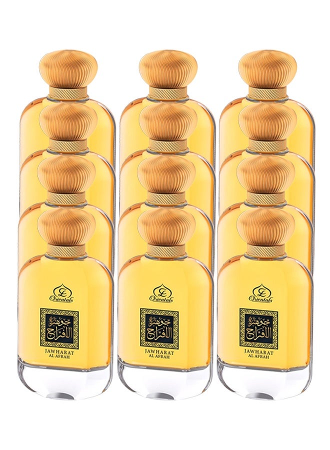 Oriental 12 Pieces Jawharat Al Afrah Perfume For Unisex 100ml EDP - Image 1