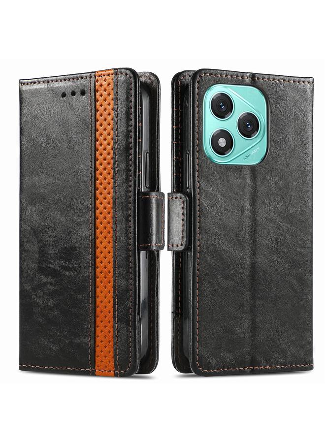 جرين تايجر جراب لهاتف Honor 400 Lite من CaseNeo Splicing، جراب هاتف جلدي مزدوج مغناطيسي - Image 2