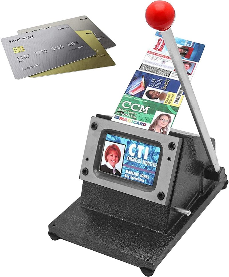 Artnery Artnery PVC ID Card Die Cutter Heavy Duty Full Metal Body Round Corner - Image 1