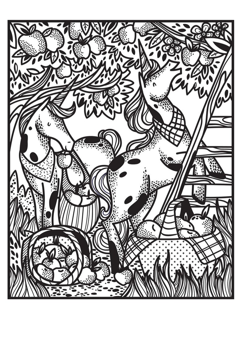 Usborne Unicorns Magic Painting Book - Magical Watercolor Art, Enchanting Unicorn Scenes, Easy Magic Painting for Kids, Perfect for Unicorn Lovers - Image 2