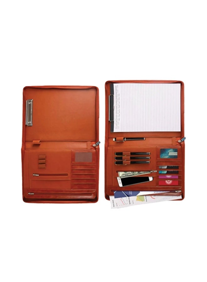 Premium PU Leather Business Notebook Organizer with Card Holder & Magnetic Closure – Professional Office Journal Planner Diary for Meetings, Work & Corporate Gifts - Image 2