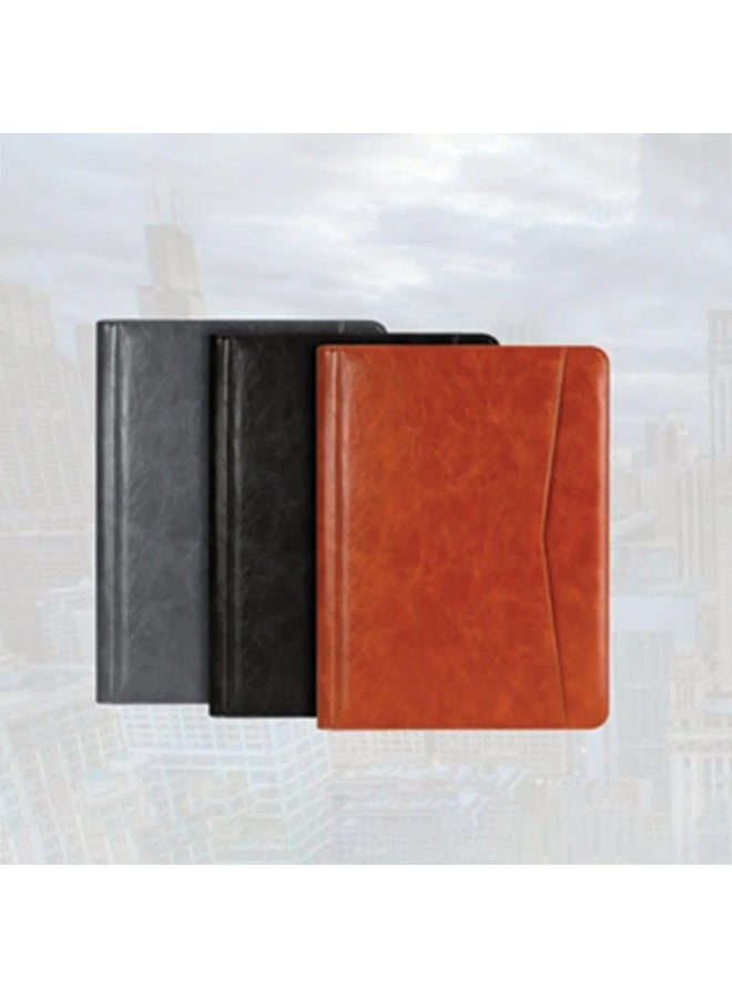 Premium PU Leather Business Notebook Organizer with Card Holder & Magnetic Closure – Professional Office Journal Planner Diary for Meetings, Work & Corporate Gifts - Image 1