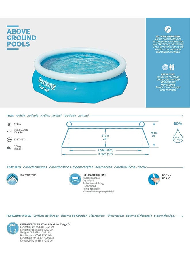 Bestway Fast Set Pool 26-57266 - Image 5