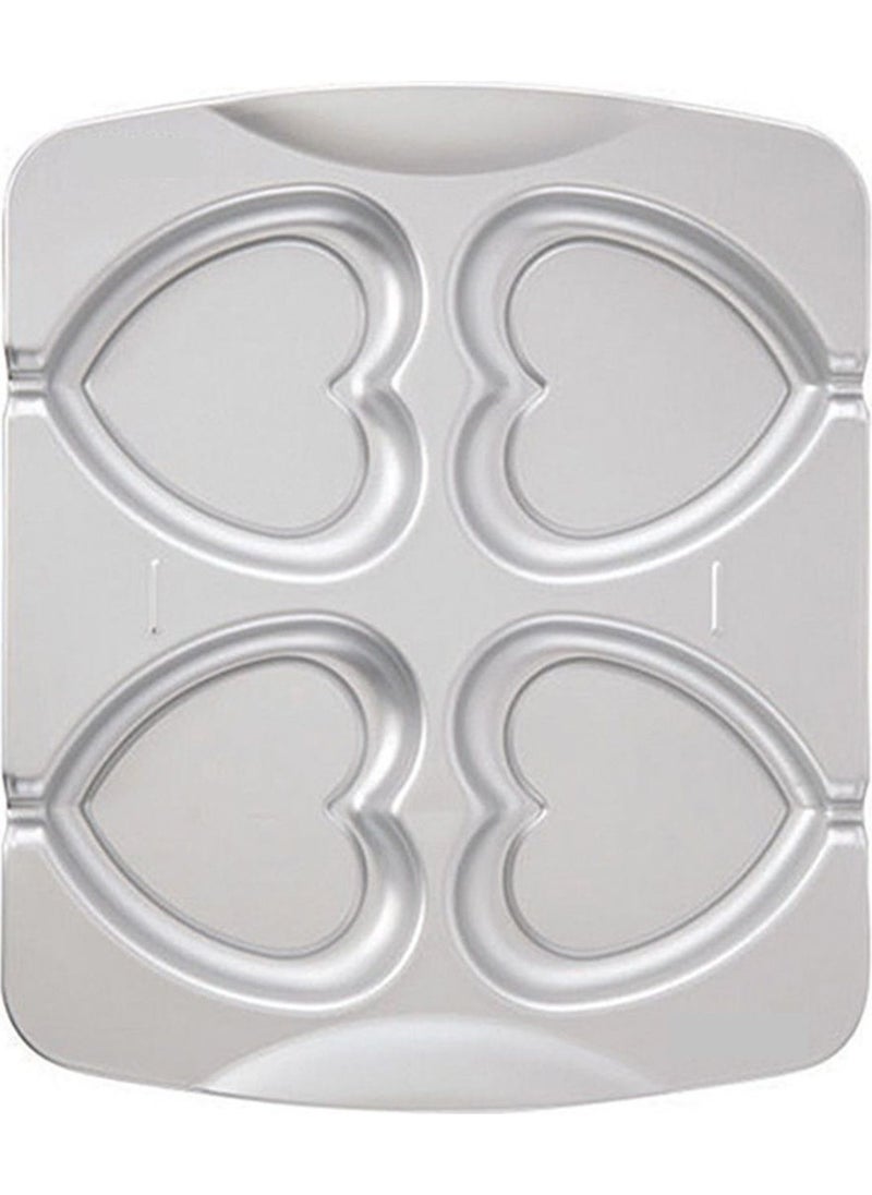 Elista - Cookie Mold Heart 4 Piece Set 29*24 cm - Image 1
