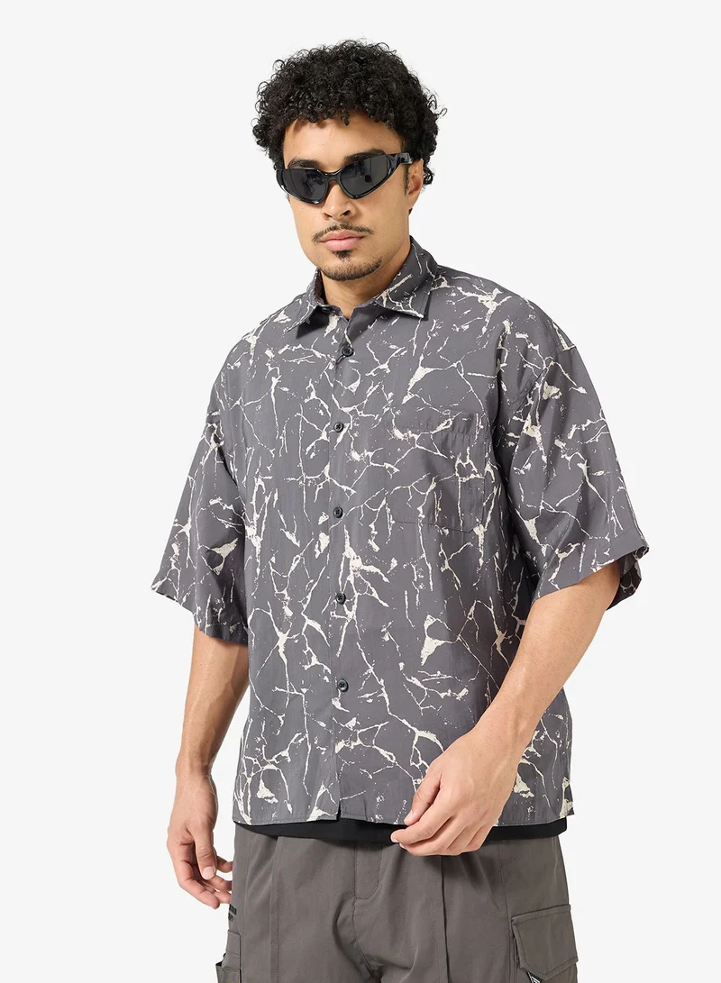 Boxy  Short Sleeve Shirt