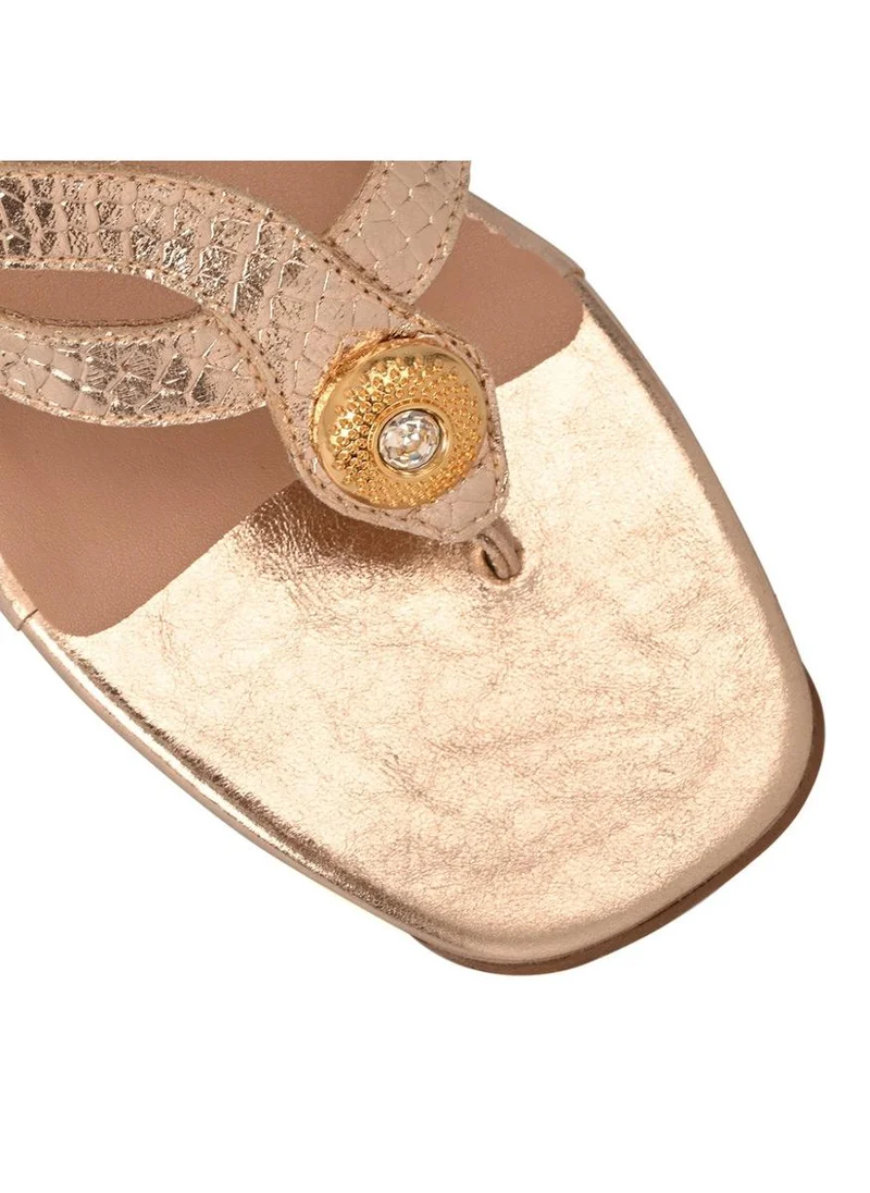 Carmen Steffens  Flat Snake Gold for Women | Best Price UAE
