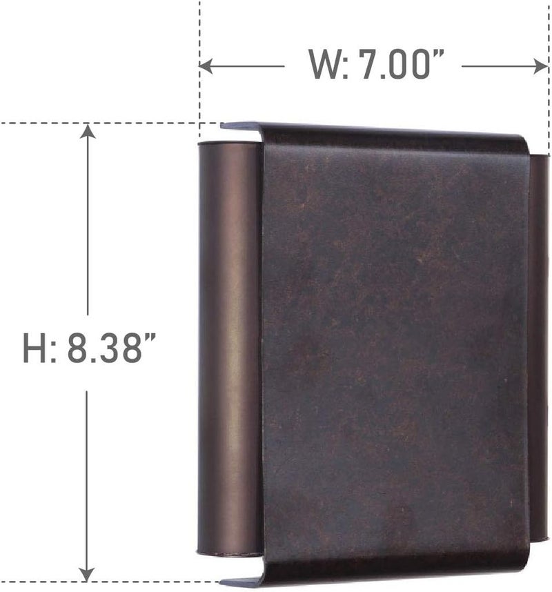 Craftmade CTMB-PR Resonance Chambers Door Chime, Metropolitan Bronze/Peruvian Bronze (8.38"H x 7"W) - Image 2