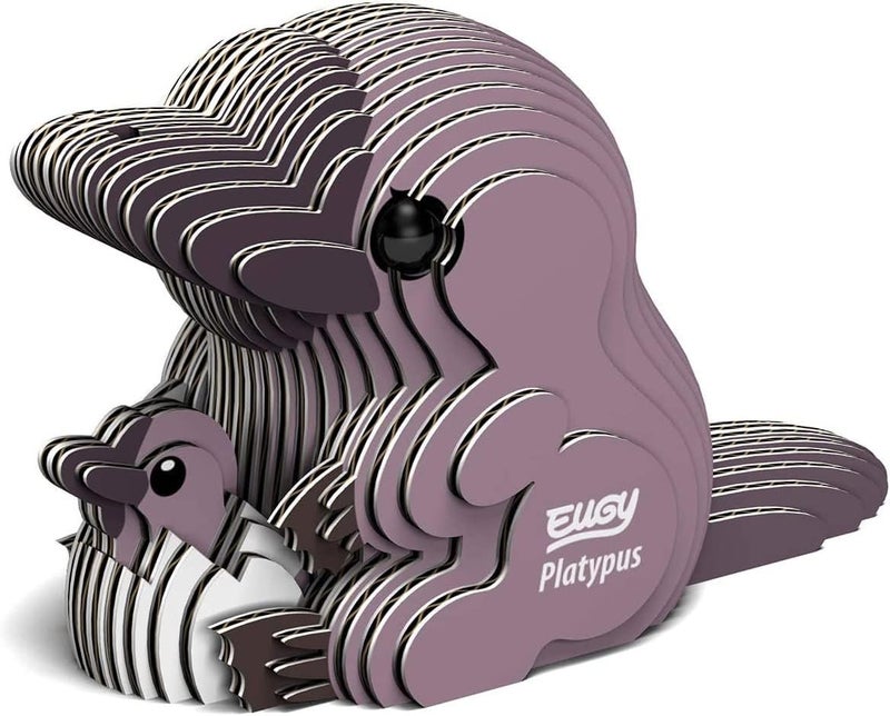 EUGY 048 Platypus Eco-Friendly 3D Paper Puzzle [New Seal] - Image 1