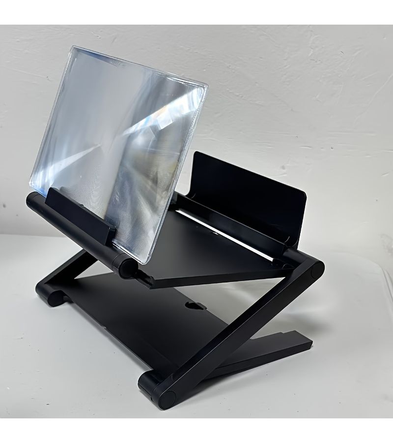 1pc Foldable Horizontal Vertical Phone Screen Magnifier Optical Acrylic Lens No Electricity - Image 3