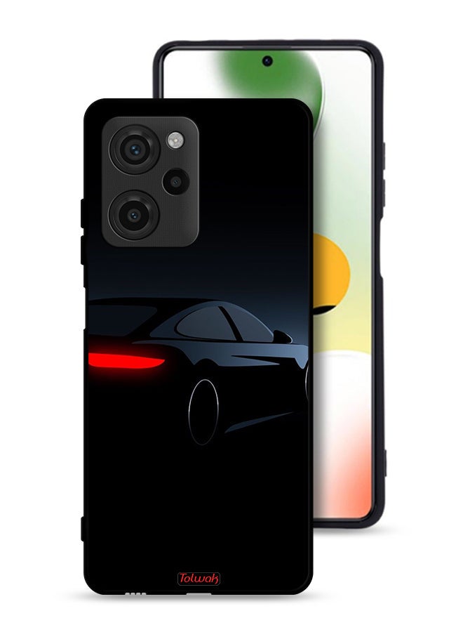 Tolwak Xiaomi Poco X5 Pro Protective Case Cover Dark Car - Image 1