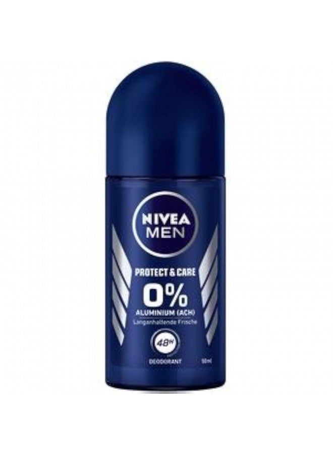 Nivea Nivea Men Protect & Care Aluminum Free 48h Deodorant Roll-On 50 ml / 1.7 fl oz - Image 1