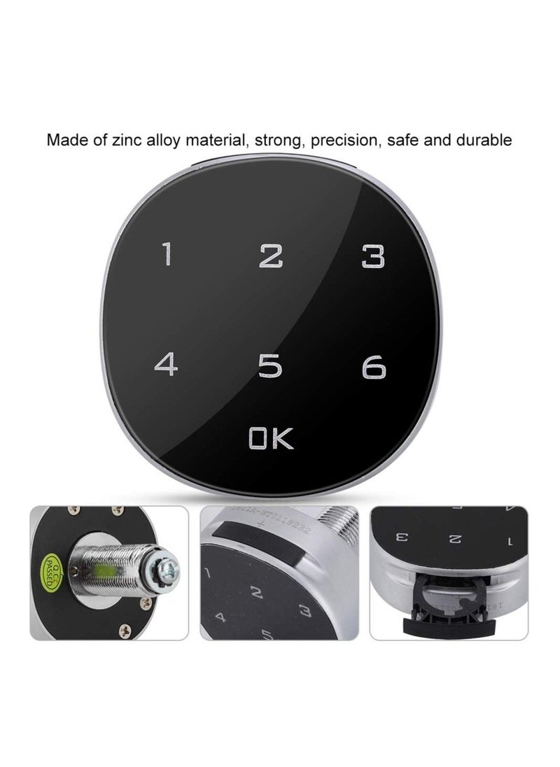 Y&D - Cabinet Lock Digital Code Touch Screen 15 Combination Locks Electronic Anti-Theft for Wardrobe Tool Box Drawer Mailbox School Locker - Image 1