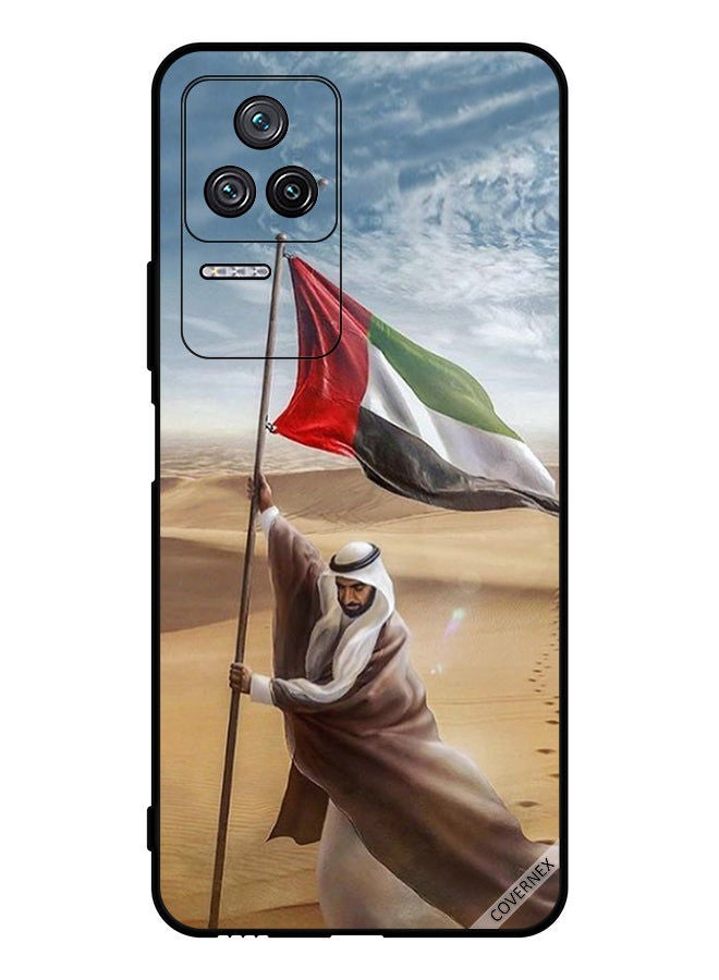 Covernex Protective Case Cover For Xiaomi Redmi K40S Zayed Planted UAE Flag - Image 1