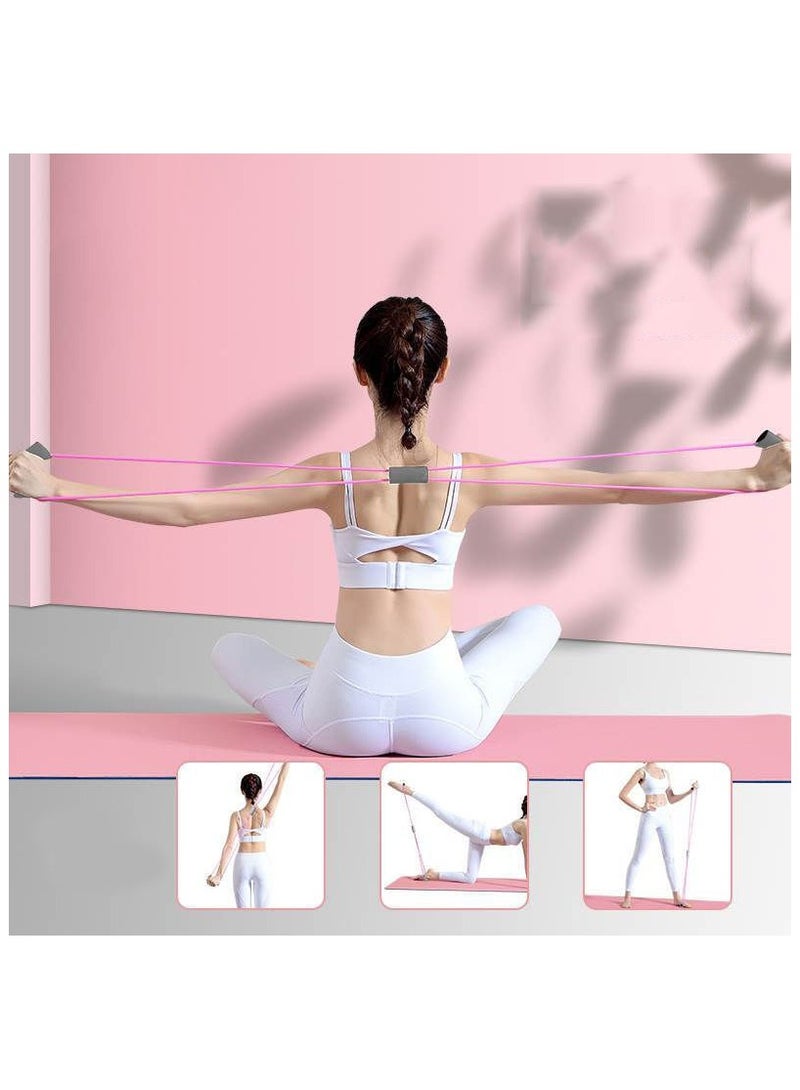 Generic 5-Piece Yoga Fitness Set With Tensioners, Yoga Rings, Tension Ropes,Leg Beauty Device，Foot Pedal Exerciser  - Image 2
