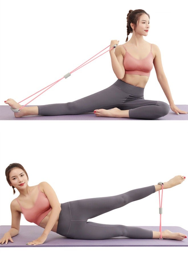 Generic 5-Piece Yoga Fitness Set With Tensioners, Yoga Rings, Tension Ropes,Leg Beauty Device，Foot Pedal Exerciser  - Image 5