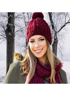 Kartopu Cozy Wool K1624 Violet Blue 25% Wool Blend Thick Knitting Yarn Scarf & Beret Yarn  - Image 2