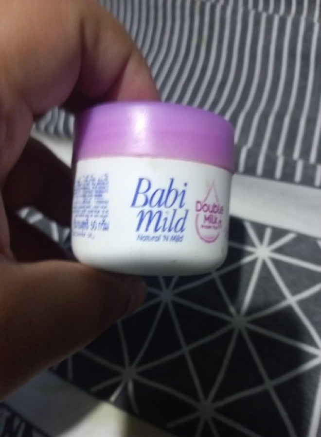 HANI PO™ Babi Mild Double Milk Baby Cream, 50 g from 6+ months - Imported Product for cream for girl baby | baby boy - Pack of 1 - Thailand Product - Image 3