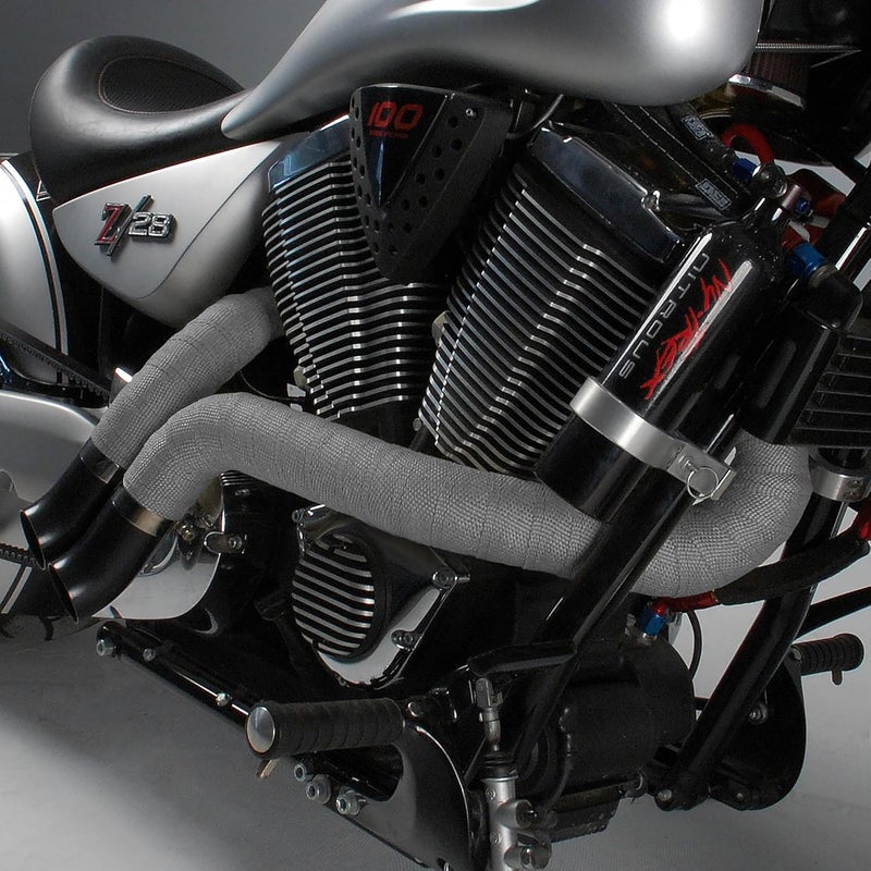 Design Engineering High-Temperature Aluminum Silicone Coating Spray – Heat-Resistant Protective Sealant for Exhaust Wraps, Engine Parts, Headers, and Manifolds - Image 2