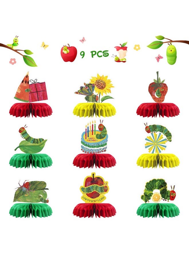 The Very Hungry Caterpillar Table Honeycomb Centerpieces, Cartoon Hungry Caterpillar Birthday Honeycomb Table Toppers Kids Reading Story Party Table Decorations Favor Photo Booth Props 9 Pcs - pzsku/ZCB21DB2A6C9DD2961395Z/45/_/1732777872/8b8a4155-13ee-45d3-b31a-8388ae956ed5