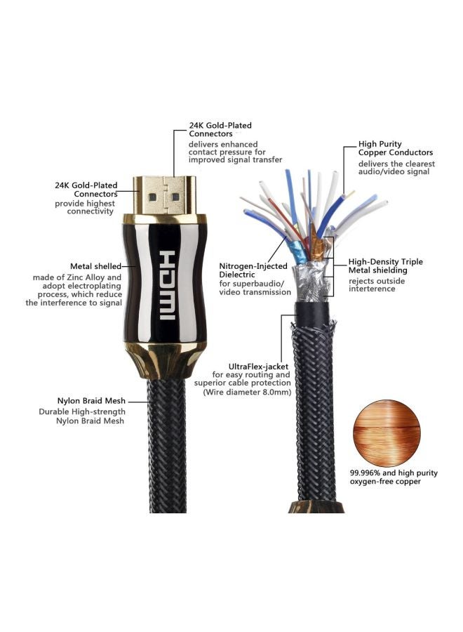 Male Connector Cable Black - Image 4