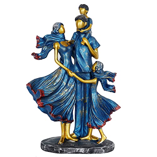 ZART Polyresin Family Couple Showpiece for Home Decor for Couple Gifts Item - Image 2