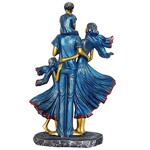 ZART Polyresin Family Couple Showpiece for Home Decor for Couple Gifts Item - Image 5