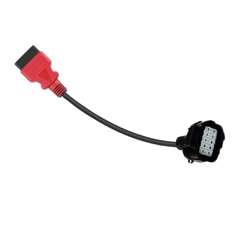 Star AutoLink Ashok Leyland BS6 Connect All Scantool Cable OBD2 16 Pin Male Connector to 10 Pin ECO Connector B STAR036 - Image 3