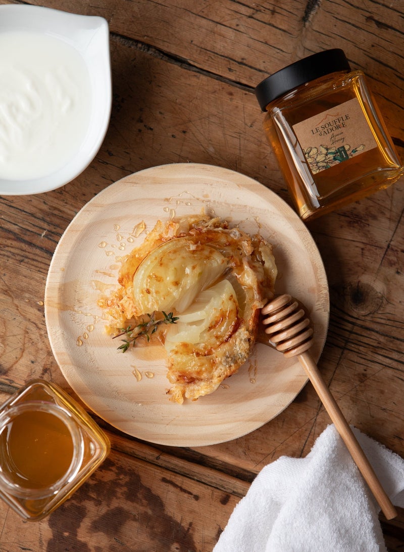 Le Souffle d'Adore Premium Acacia Honey 100% Natural in glass jar 250g | Le Souffle d'Adore - Image 4