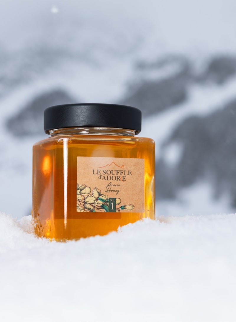 Le Souffle d'Adore Premium Acacia Honey 100% Natural in glass jar 250g | Le Souffle d'Adore - Image 5