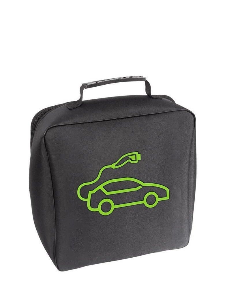 KASTWAVE Fireproof and Flame Retardant Charging Storage Bag, EV Charging Case,Waterproof Heavy Duty Cable Storage Bag, Suitable for Caravan, Campervan and Motorhome Storage, Gardenin (30 x 30cm) - Image 1