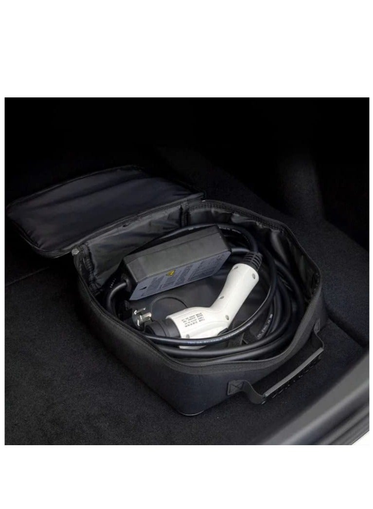 KASTWAVE Fireproof and Flame Retardant Charging Storage Bag, EV Charging Case,Waterproof Heavy Duty Cable Storage Bag, Suitable for Caravan, Campervan and Motorhome Storage, Gardenin (30 x 30cm) - Image 4