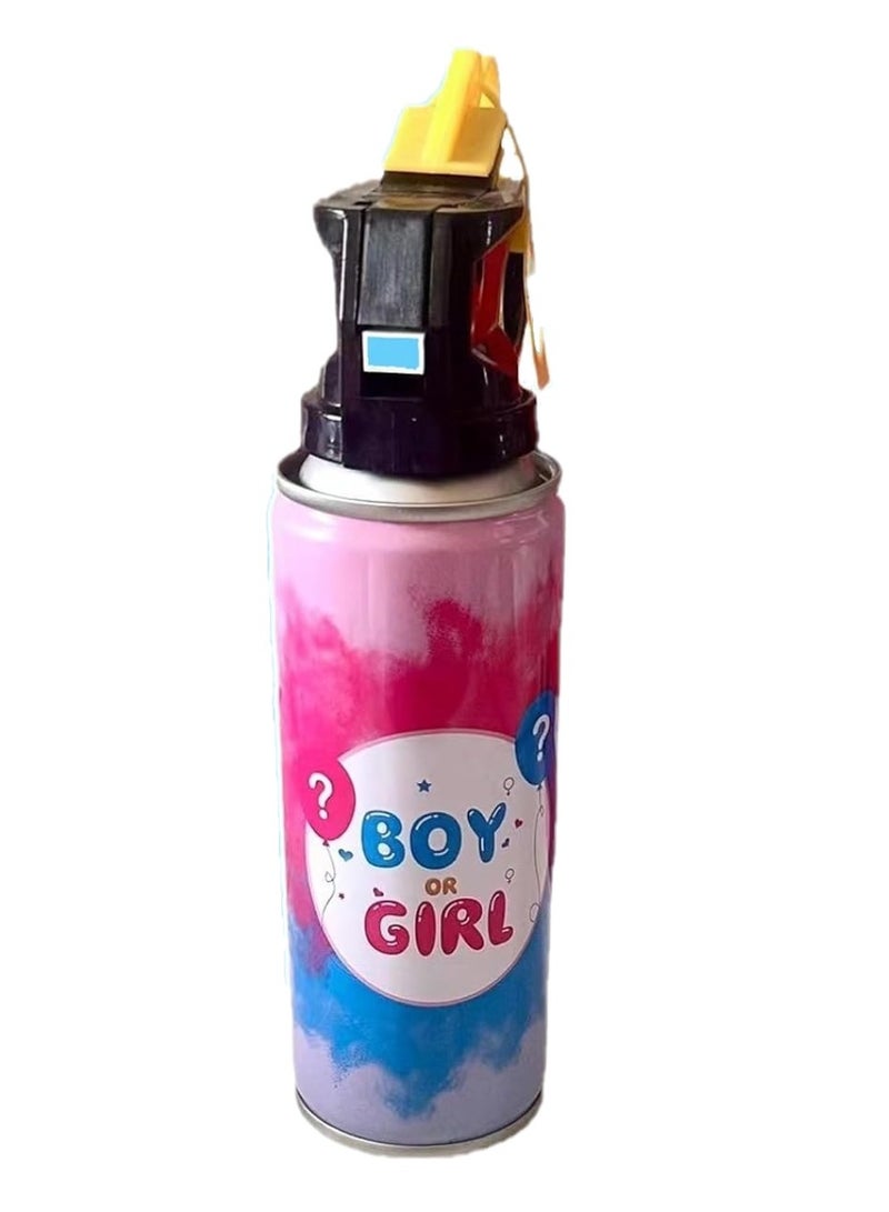 Gender Reveal Powder Spray For Baby Shower In Boy Blue - Image 1