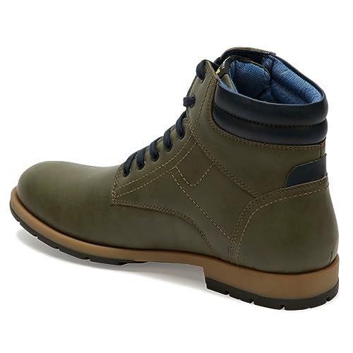ID Olive Casual Boot Shoes For Men, 9 UK - Image 3