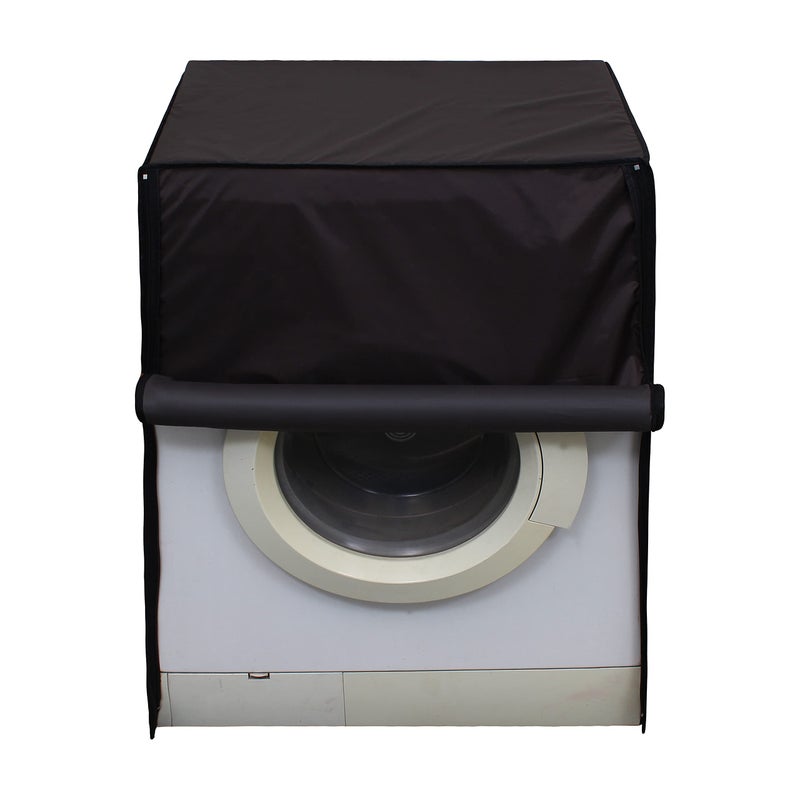 Lithara Waterproof Front Load Washing Machine Cover 7 Kg, 7.2 Kg, 7.5 Kg, 8 Kg (Coffee) - Image 5